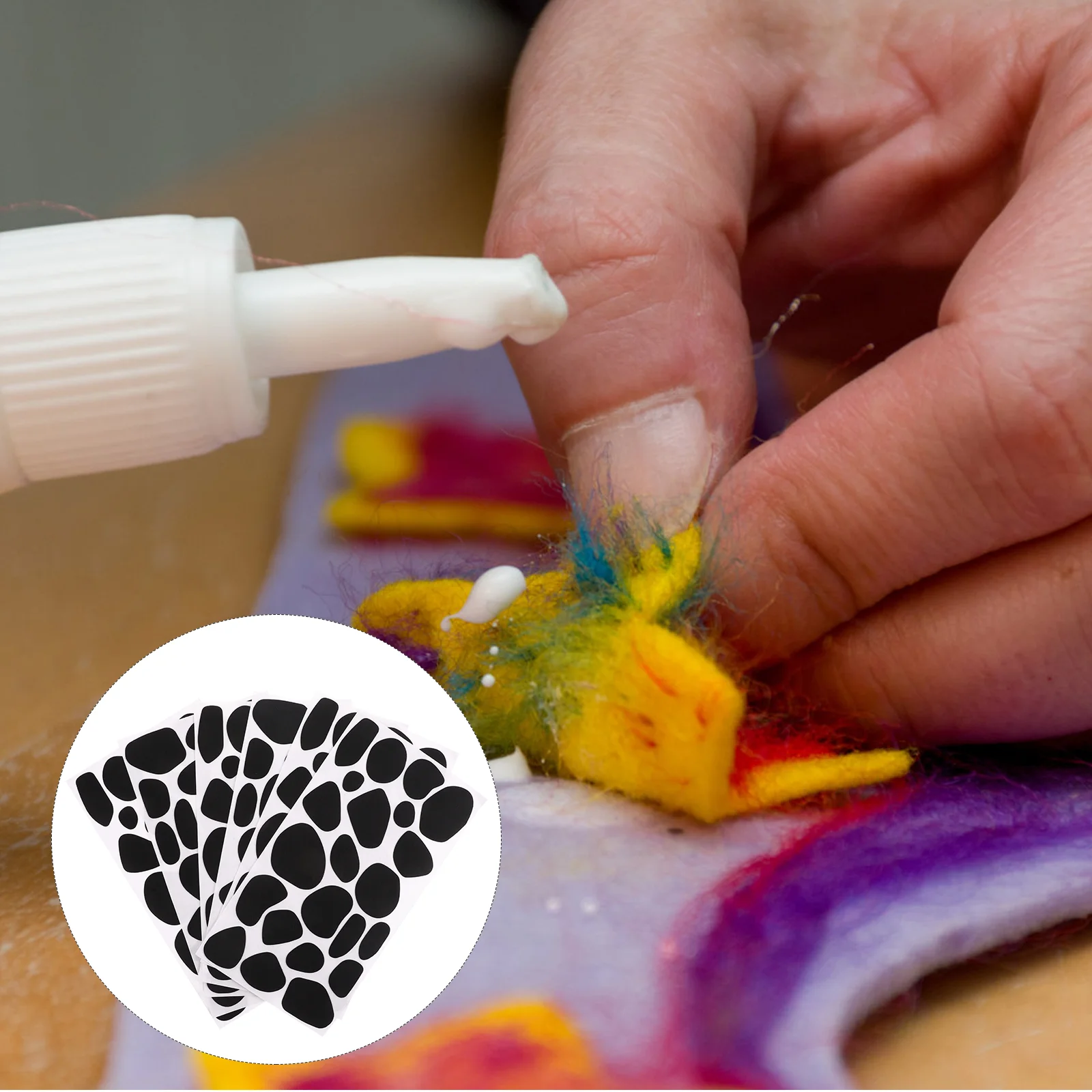 Наклейки для глаз клейкий фетр настенная одежда аксессуары сделай сам детский