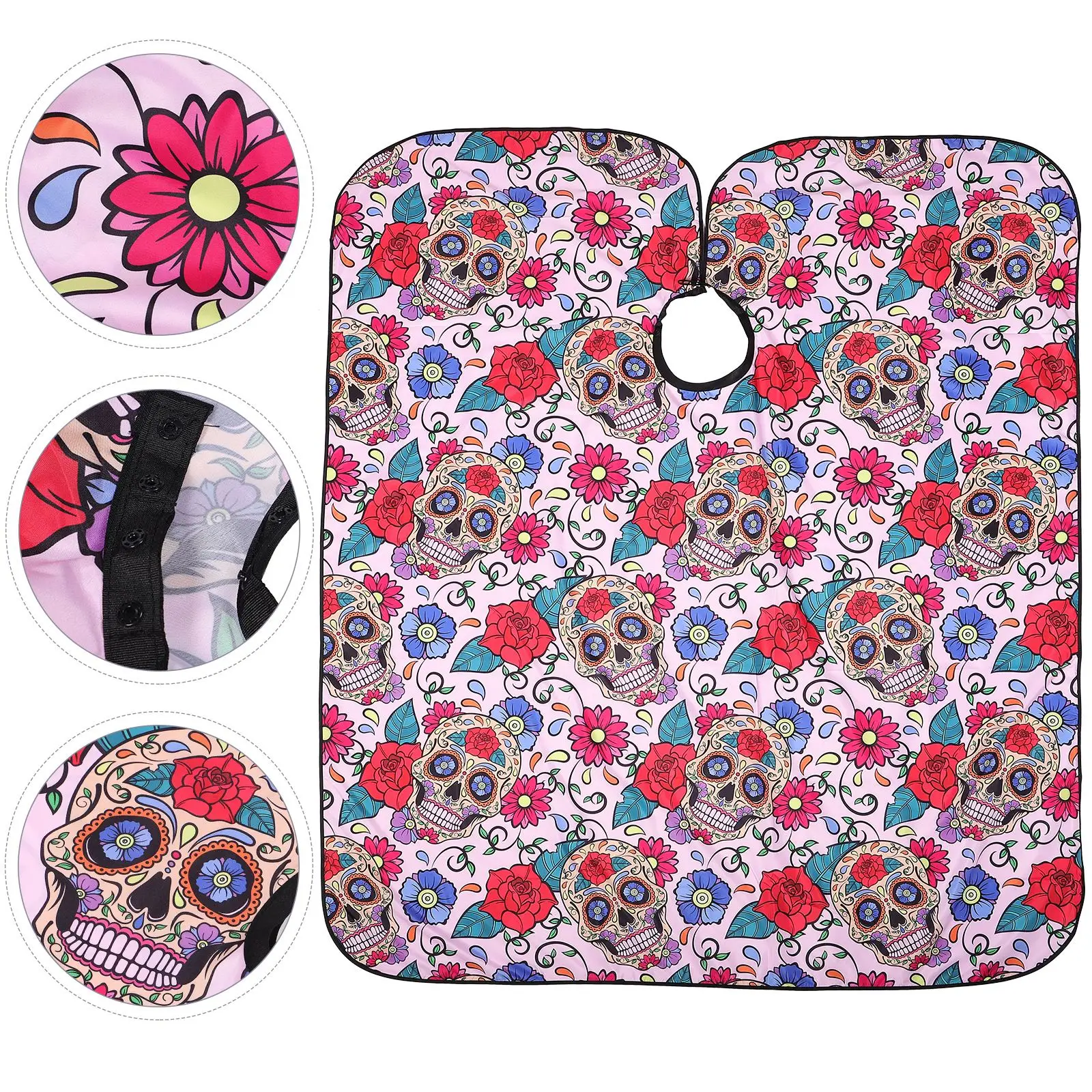 Накидка для стрижки волос тканевая накидка парикмахерский инструмент