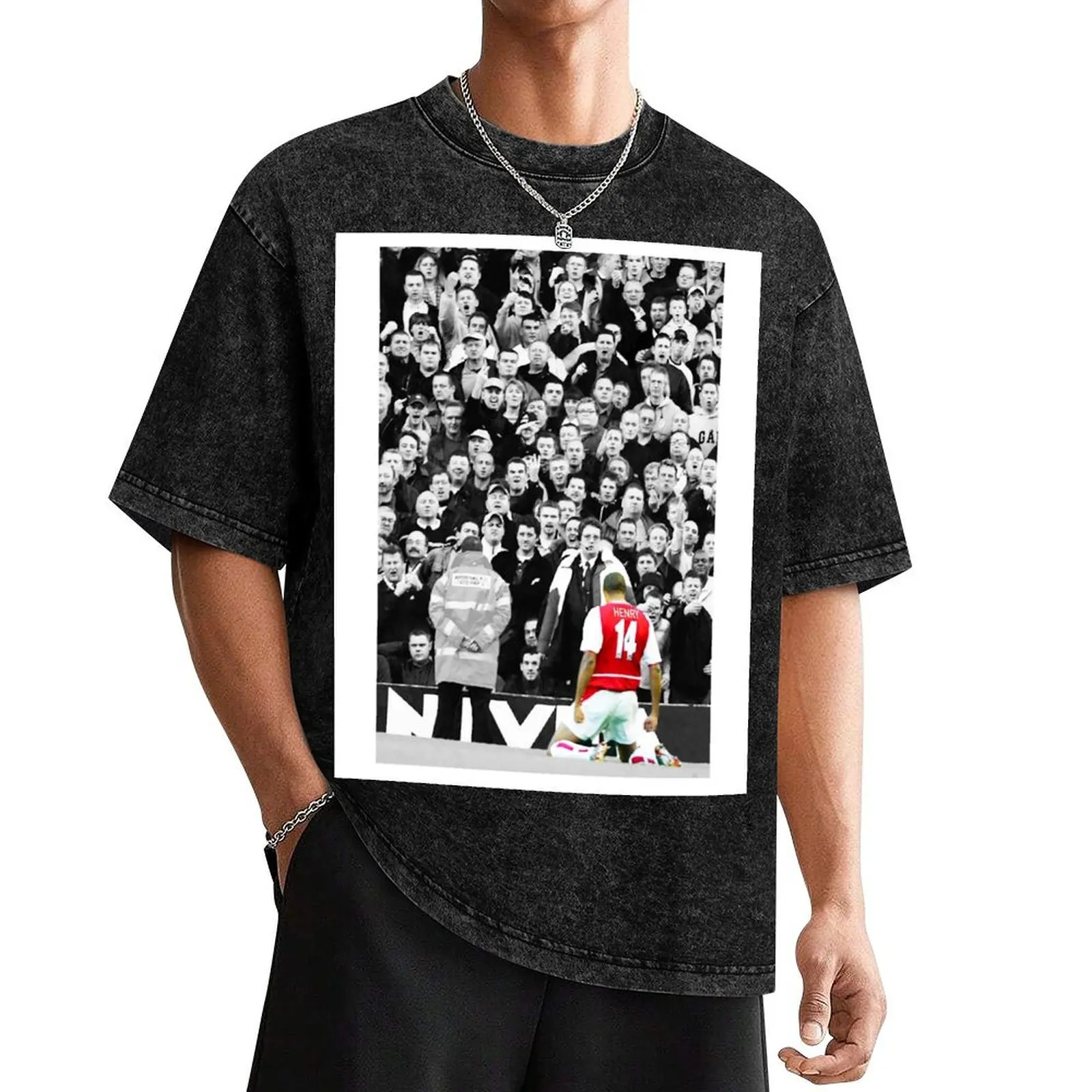 Футболка Thierry Henry одежда на день Святого Валентина мужская футболка летняя