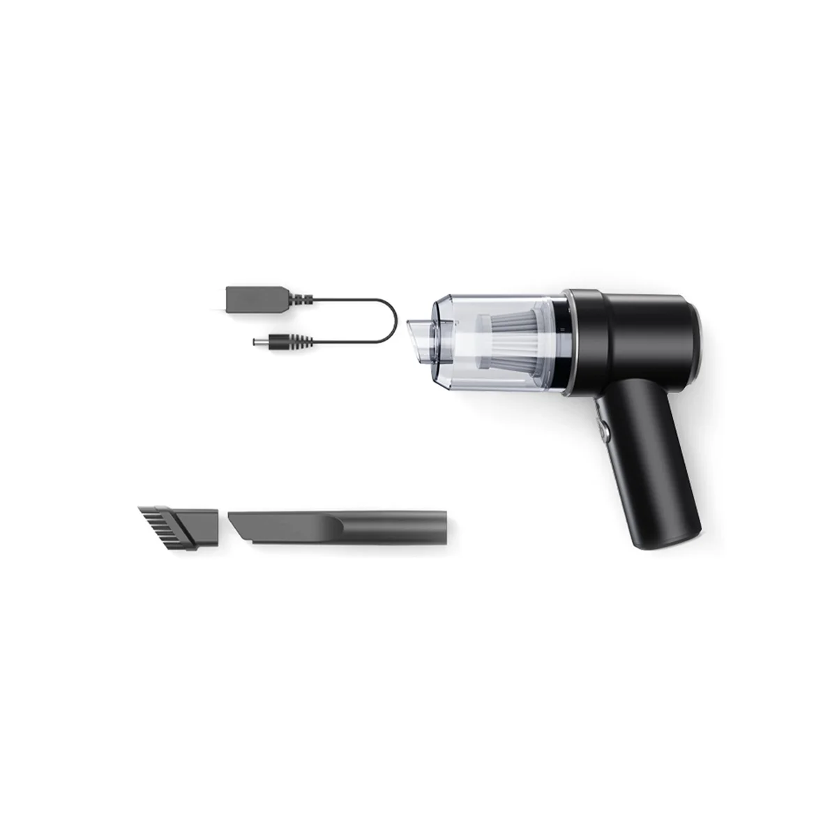 

Cordless Vacuum Cleaner 80000Pa Strong Suction Portable Car Vacuum Cleaner Use Office Cleaning Pet-B