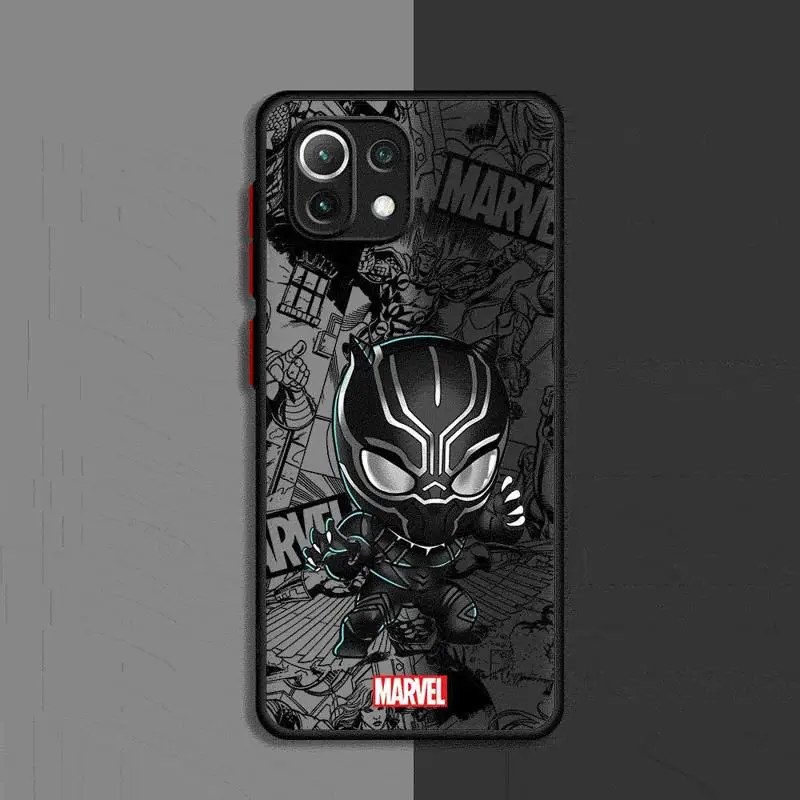 Чехол для телефона с героями мультфильмов Marvel Groot Spiderman Xiaomi Redmi 13C1 2 5G 10C 12C 9 10 9A 9T 9C A1