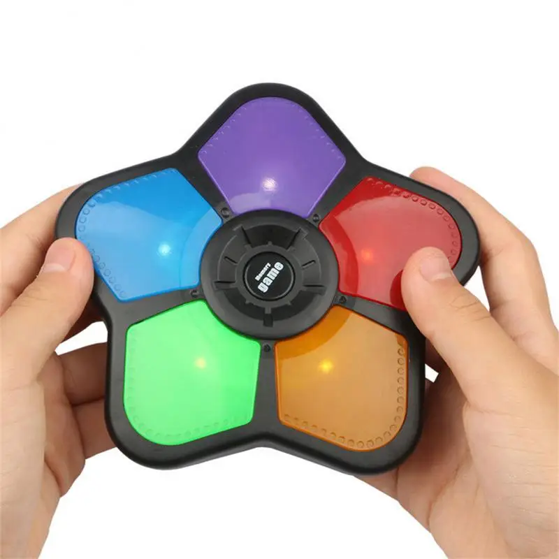 

NEW Decompression Toys Gifts Classic Fun Pocket Memory Maze Game Electronic Repeat Color Memorizing Training Learning Travel Toy