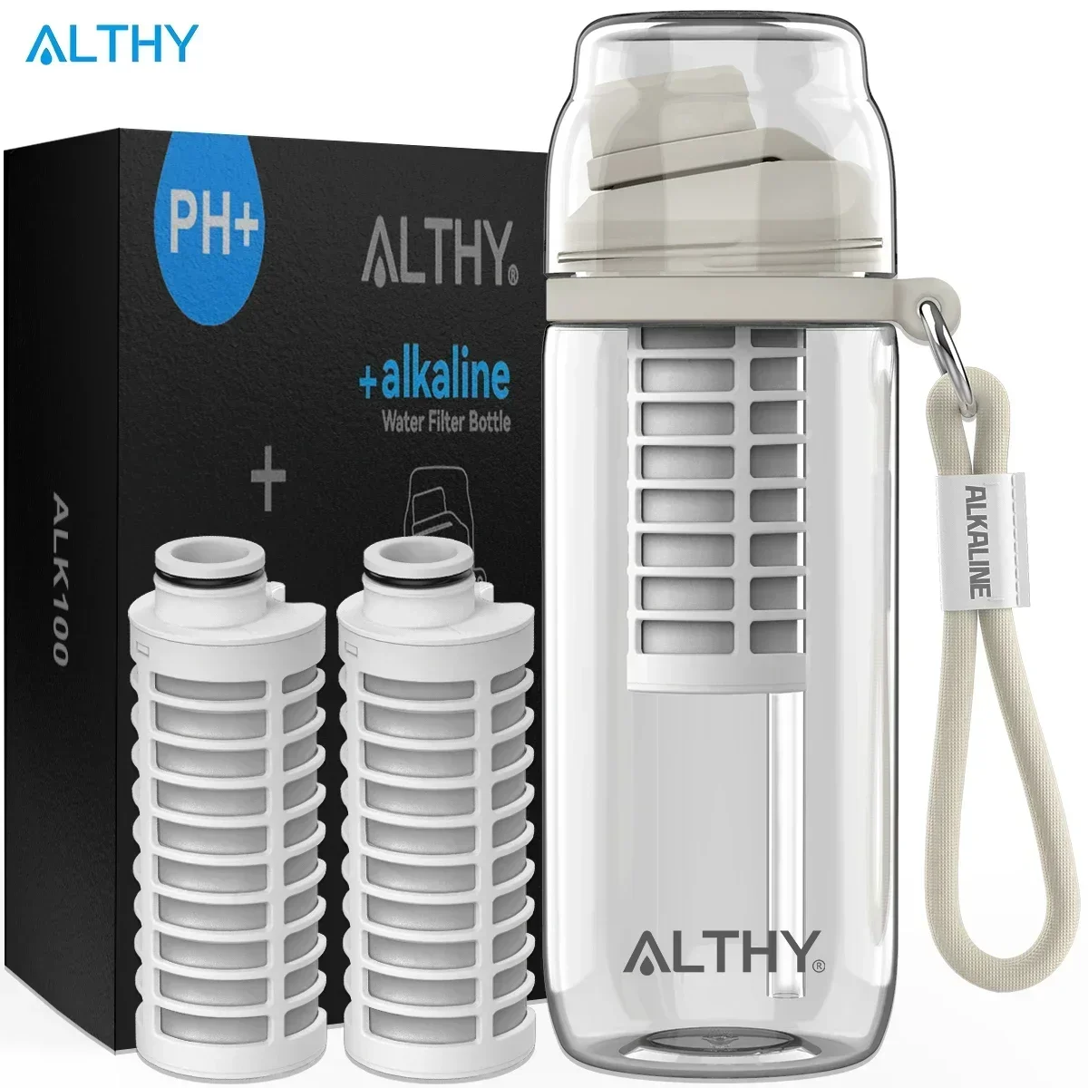 

Фильтр-бутылка ALTHY для щелочной воды