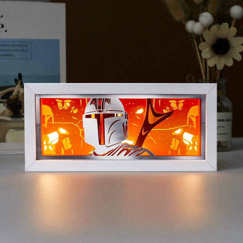 

New Hot Sale Custom Anime Night Light Box One Piece Jujutsu Kaisen Demon Slayer LED Lamp Room Decoration Holiday Birthday Gift