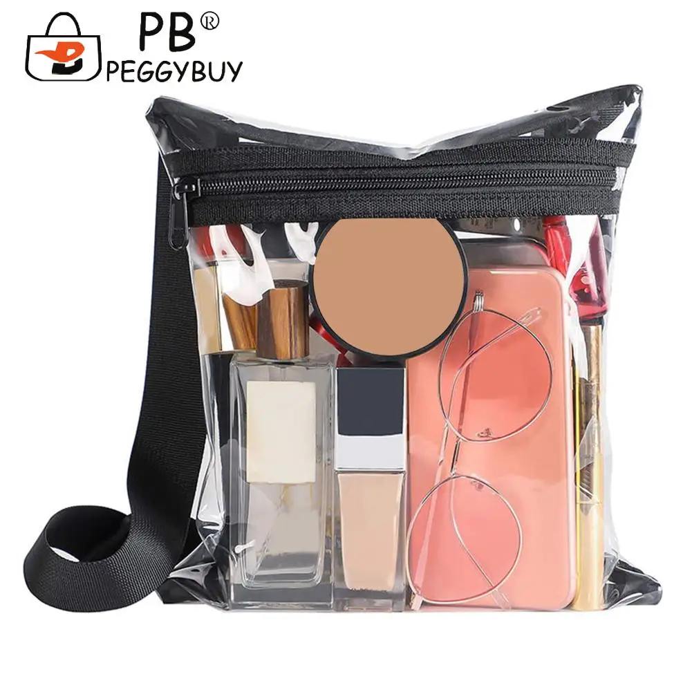 

Наплечная Сумка мобильный телефон, из ПВХ, прозрачная, миниатюрная