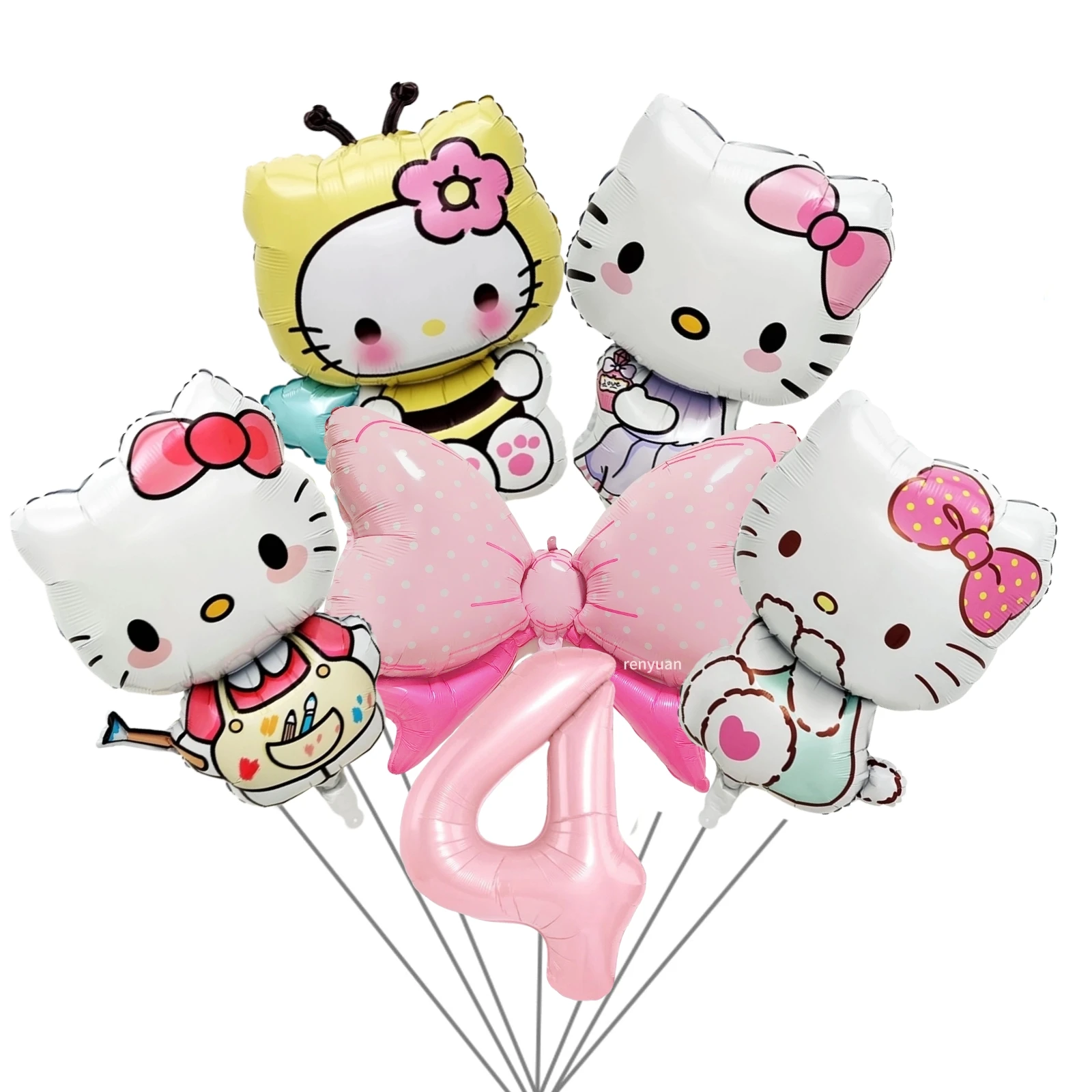 

Набор шаров MINISO Hello Kitty 6 шт.