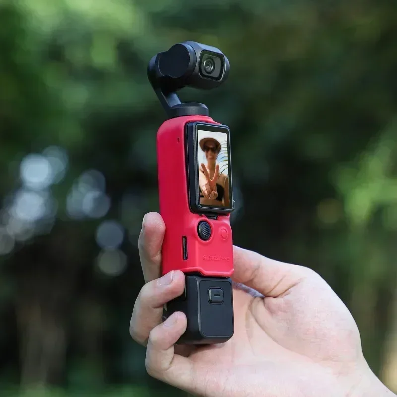 Фото Для DJI Osmo Pocket 3, моющийся мягкий силиконовый защитный чехол с защитой от падения, чехол для тела, аксессуары для подвеса SKin Osmo Pocket 3, аксессуары №3