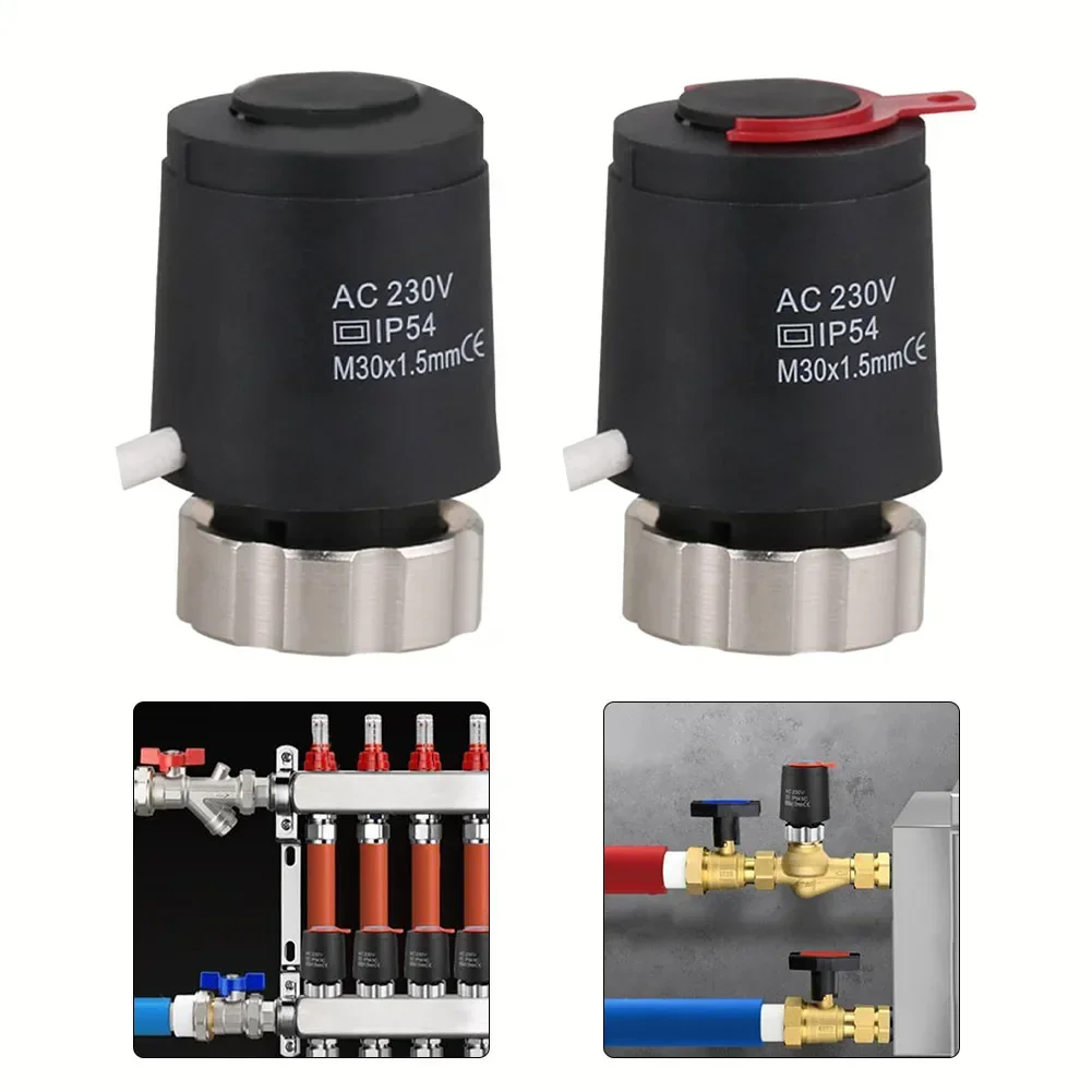 Термостатический привод коллектора подогрева пола аксессуары и запасные части