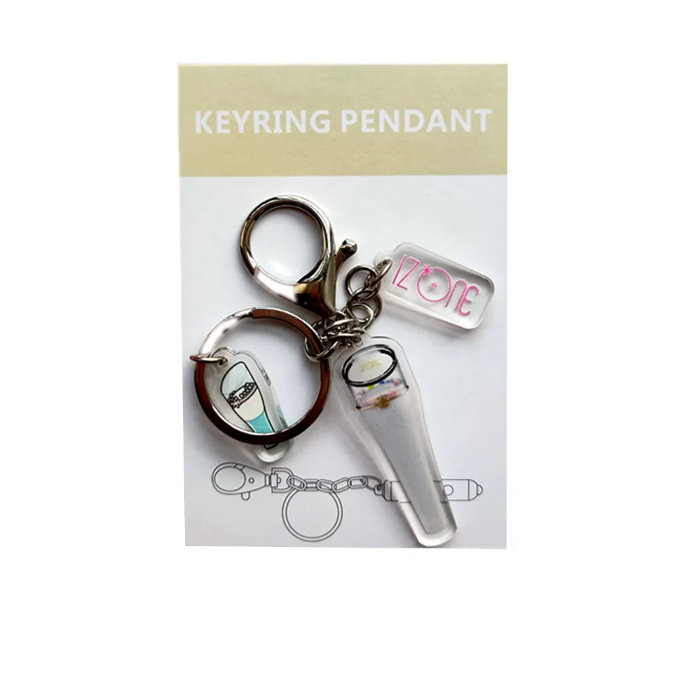 Одна акриловая Подвесная лампа для брелока подвесной светильник в форме сердца *