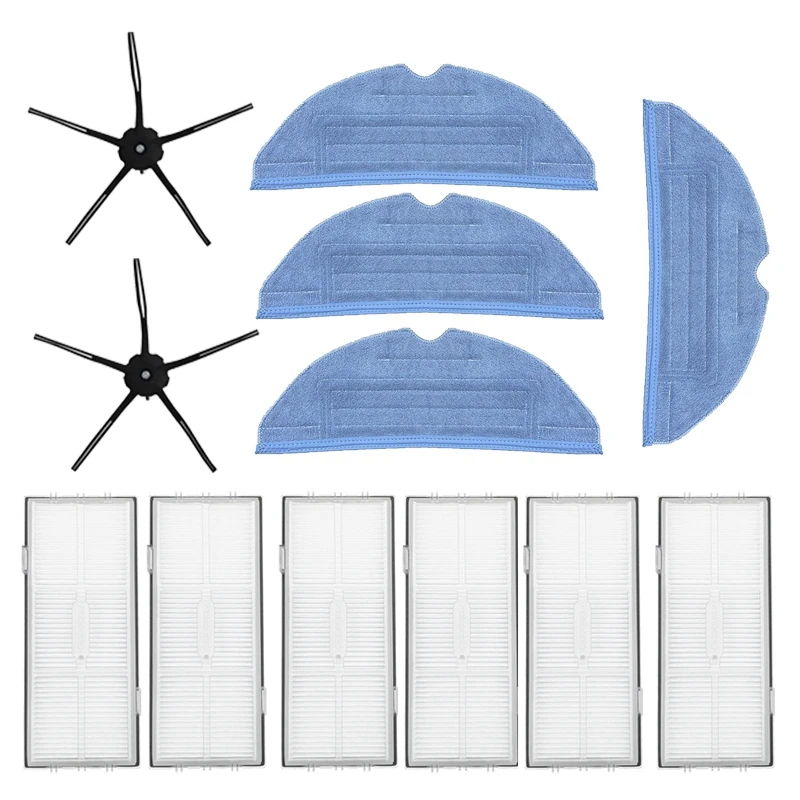 

Запчасти для пылесоса Xiaomi Roborock S7 / T7S Plus, сменная боковая щетка, тряпка, Фильтр Hepa