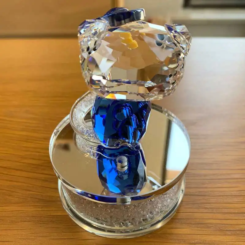 Любимый подарок девушке Хрустальная Фигурка кота из мультфильма автомобильное