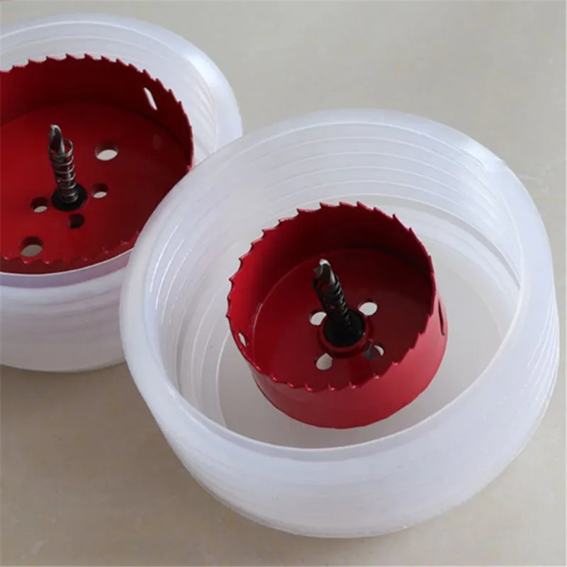 Downlight Hole Saw Dust Cover Metal Drill Dust Collector Spotlight Dust Cover Bowl Wood Electrician Protection