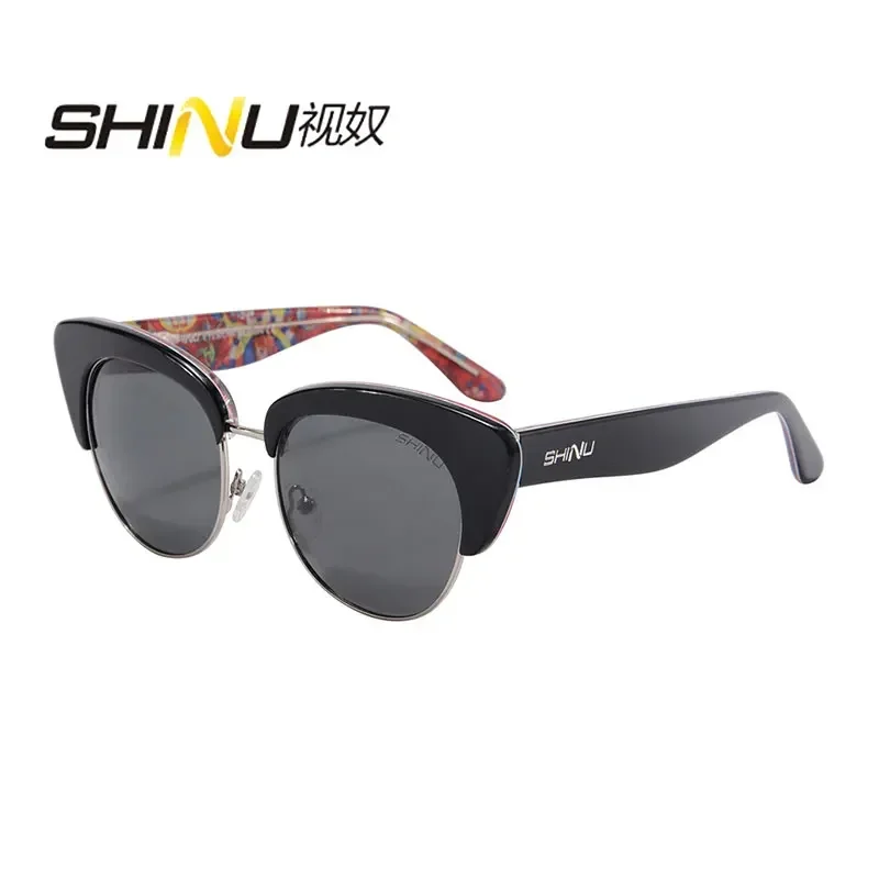 SHINU солнцезащитные очки женские 2024 люксовый бренд поляризационные ацетатные