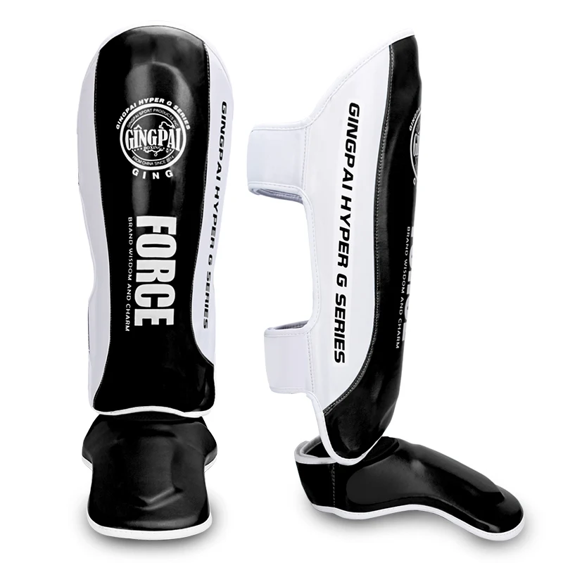 Детские защитные накладки для ММА и бокса Muay Thai на ноги утолщенные тренировки ног