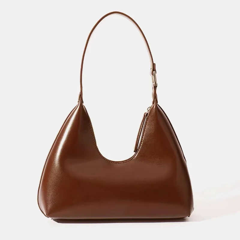 Vintage Underarm Bag 2023 New Temperament All-Match Crescent Bag Niche Design European And American Fashion Handbag Woman