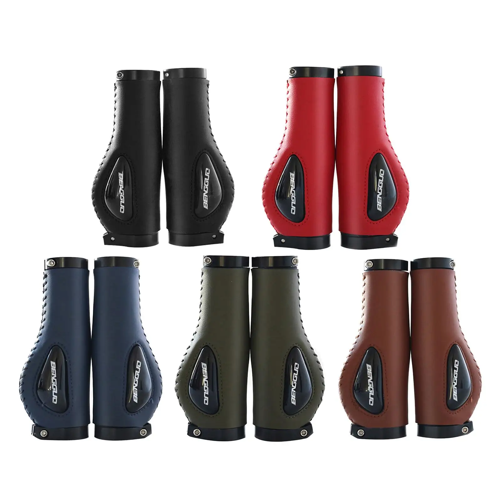 

Ручки для руля велосипеда из ПУ кожи, 22 мм, 2 шт.