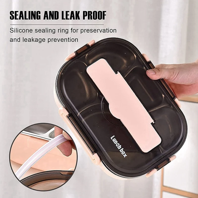 2 коробки для бенто 1 5 л студентов термоизоляционный ланч-бокс набор посуды