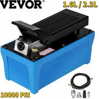 vevor air hydraulic pump pneumatic hydraulic foot pump 10000psi for heavy machinery rigging moving auto repair oil rigging