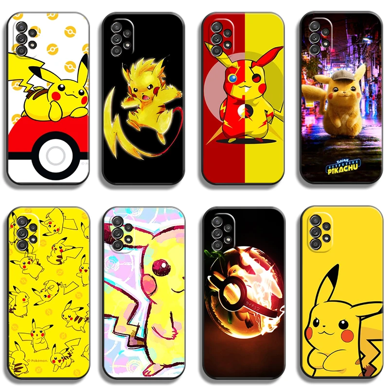 

Pokémon Pikachu Phone Cases For Samsung Galaxy S20 S20 FE S20 Lite S20 Ultra S21 S21 FE S21 Plus Ultra Coque Soft TPU Funda