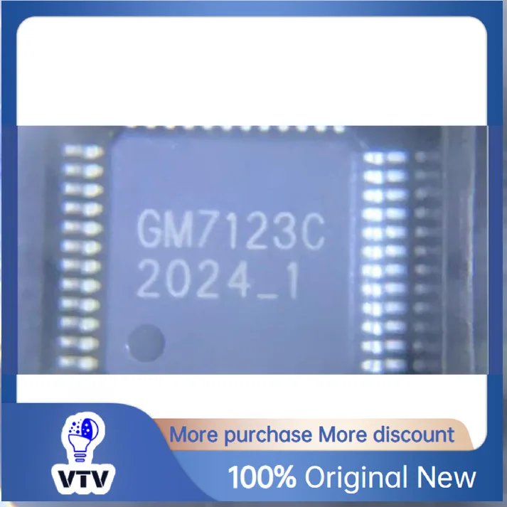 

Original New GM7123C GM7123 LQFP48 Integrated Circuit Chip