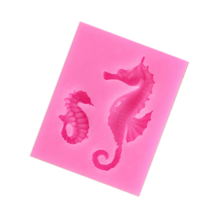 

M1007 Cake Tools sea horse seahorse mould silicone mold Cake Fondant tool Decorating DIY Kitchen Baking Bakeware