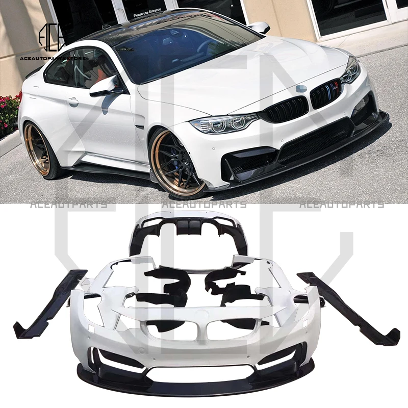 Высококачественный комплект кузова из углеродного волокна для BMW F82 F83 M4 меняющий