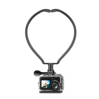 sports camera neck holder mount for dji osmo akaso action camera hanging bracket for gopro hanging holder