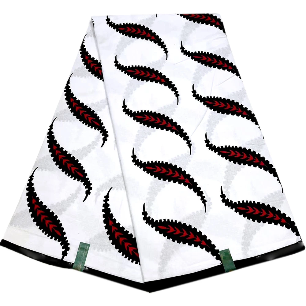 Настоящая африканская восковая ткань воск нигерийская Анкара принты блоков