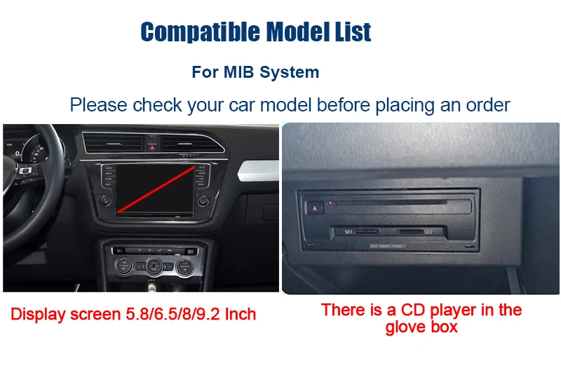 

Беспроводная Carplay Android Auto Tech Box для VW Touran Skoda Octavia A5 Golf A7 Polo Passat B8 MIB MIB2 Mirror Link