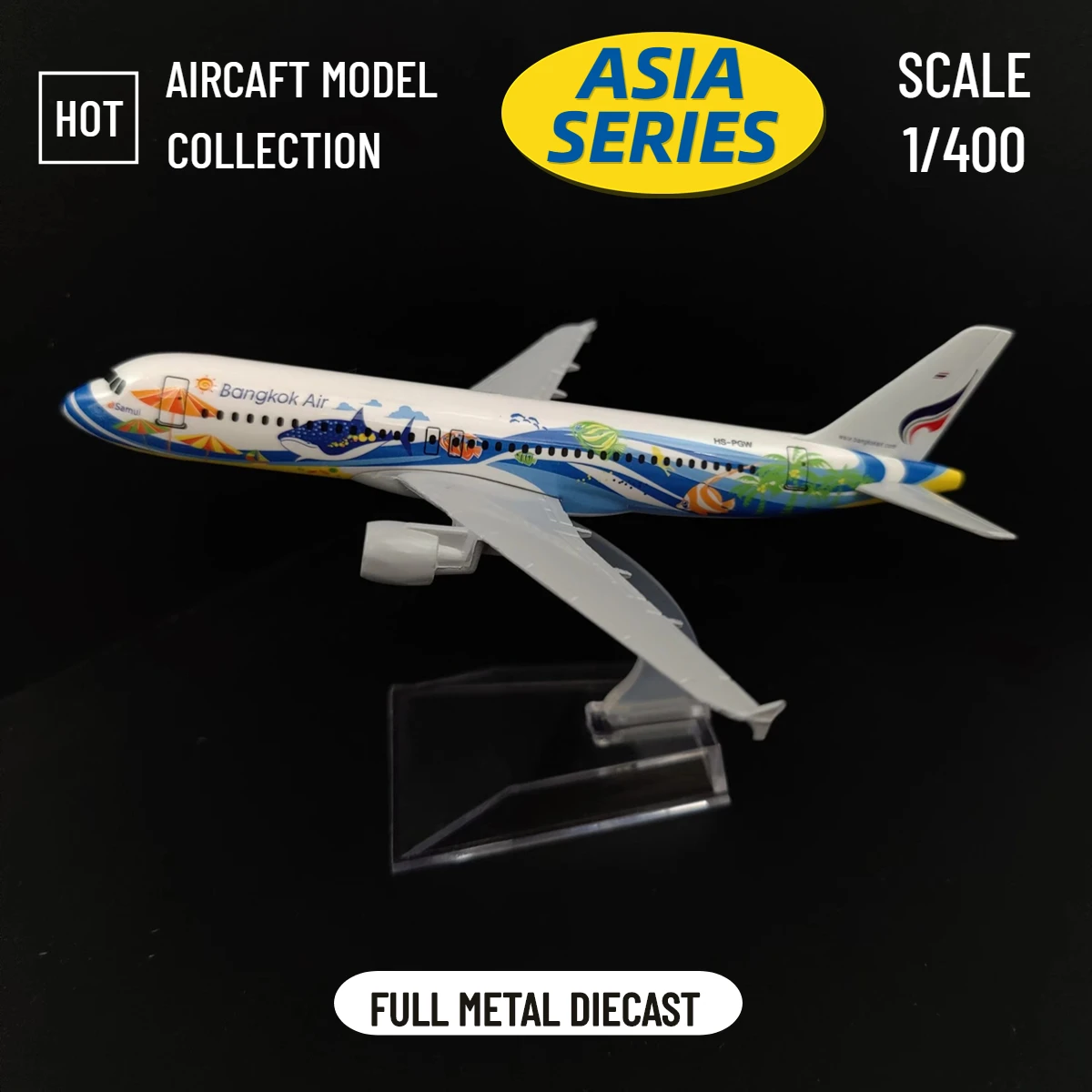 

Scale 1:400 Metal Aircraft Replica 15cm Malaysia Thai Singapore Asia Airlines Boeing Airbus Airplane Diecast Model Miniature