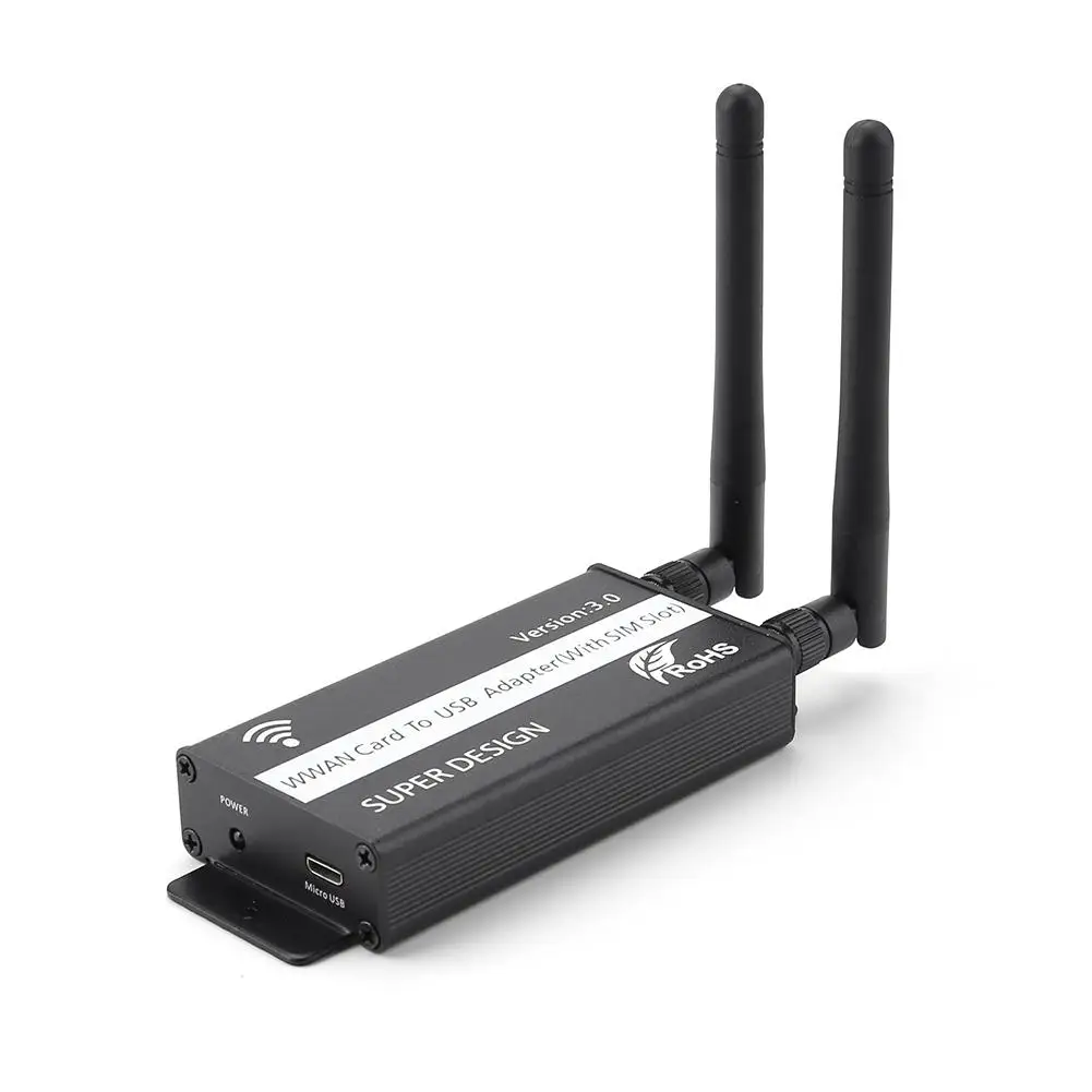 

PCI-E PCI-Express to USB Adapter with SIM Card Slot for WWAN/LTE Module