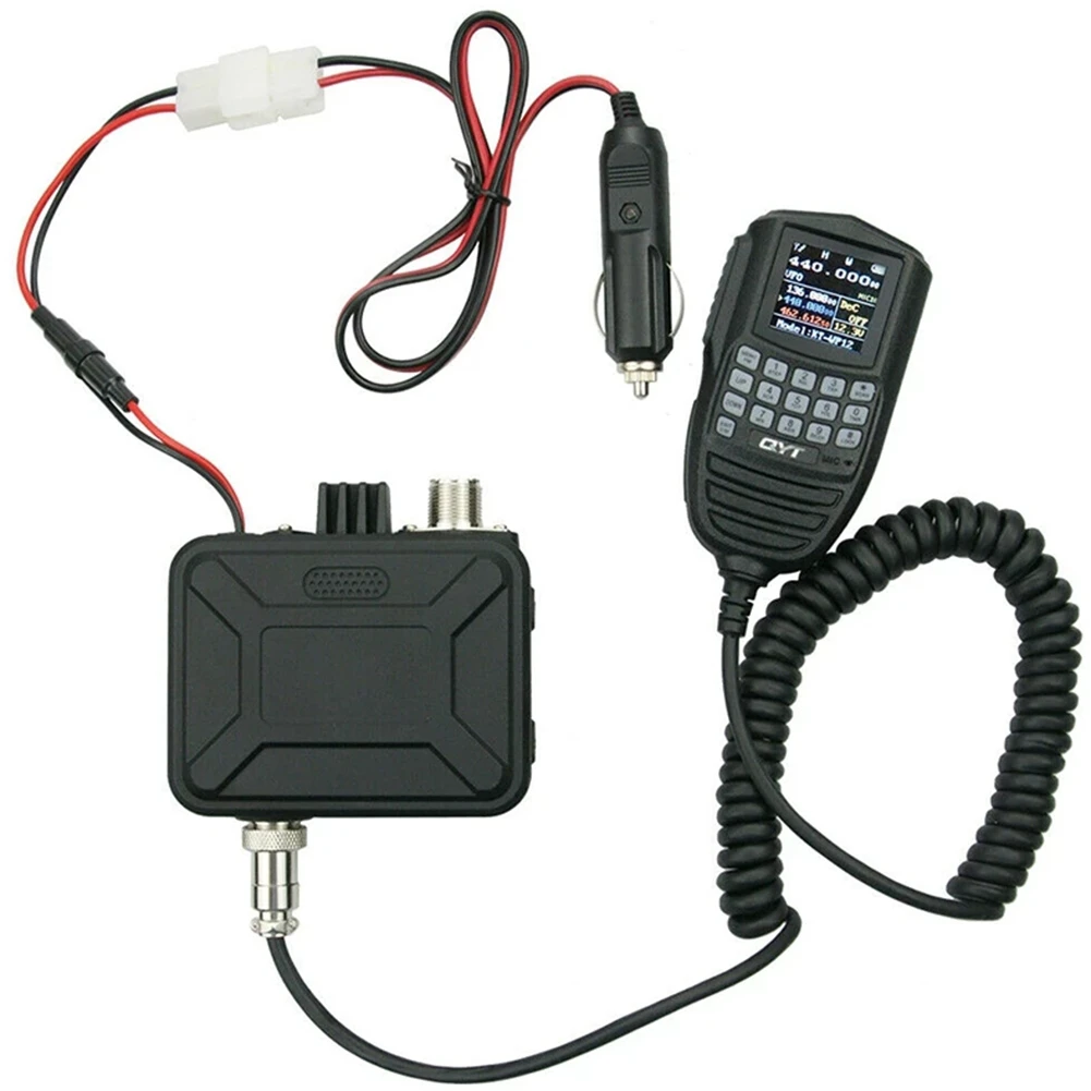 -12 Mini Mobile Radio FM Transceiver 25 Вт 200 каналов VHF UHF Двухдиапазонная Автомобильная