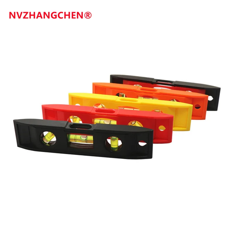 

Magnetic Horizontal Ruler 3 Bubble Mini Spirit Level Ruler Pocket Portable Spirit Level For DIY Balance Measure Tool