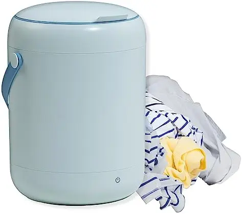 

Laundry Washing Machine - Great for Travel, Camping, and RVs - Mini Compact Washer for Delicate Fabrics and Small Loads - Includ