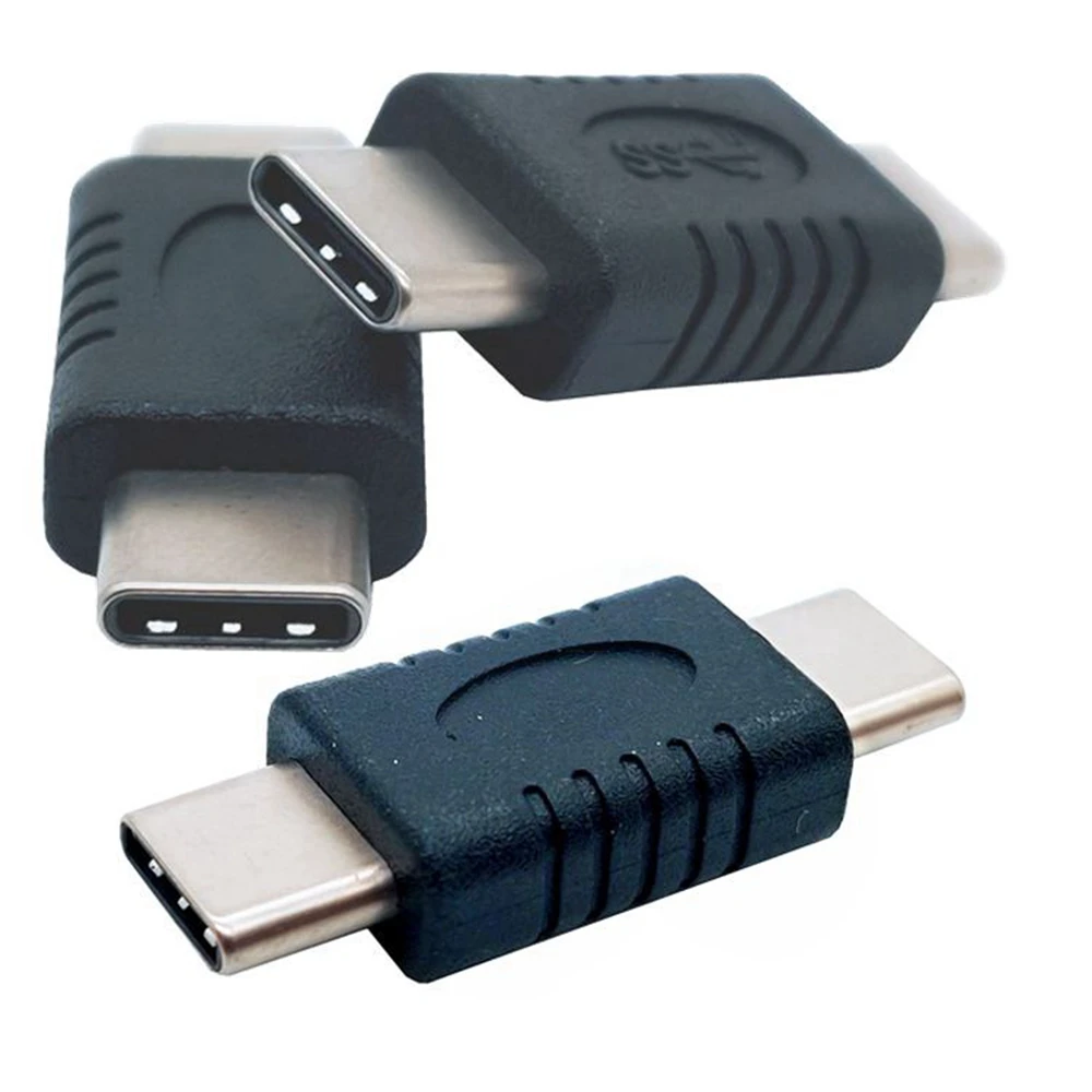 Переходник USB-C папа-папа Прямой крошечный адаптер типа C Конвертер штекера USB 3.1