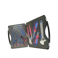 special hot selling non magnetic titanium hand tools hex key screwdriver plier 18pcs set