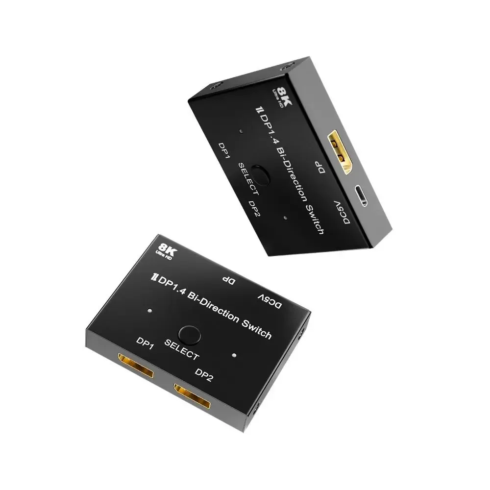 4K @ 144 Гц DP 1 4 переключатель 8K 60 HD разветвитель порта дисплея преобразователь