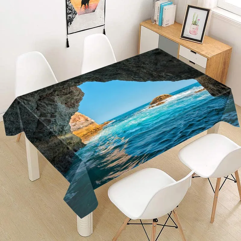 

Нескользящая скатерть из ткани Оксфорд, квадратный пылезащитный планшет разных размеров, подходит для оформления интерьера и ТВ