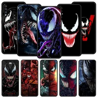 cartoon venom cell phone case for samsung galaxy a50 a70 a10 a20 a30 a40 a20s a20e a02s a12 a22 a72 a52 a32 5g soft cover shell