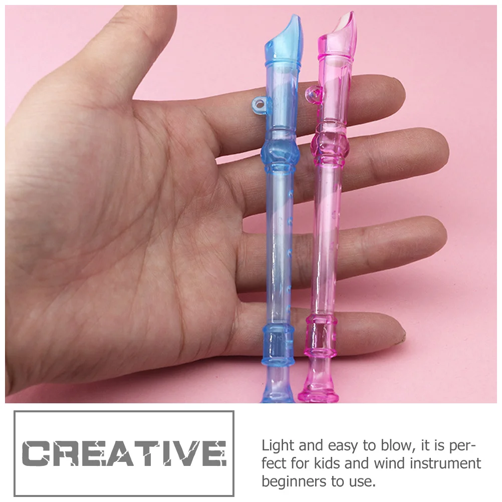 10 шт. мини-маленькая флейта детские музыкальные инструменты игрушки пластиковый