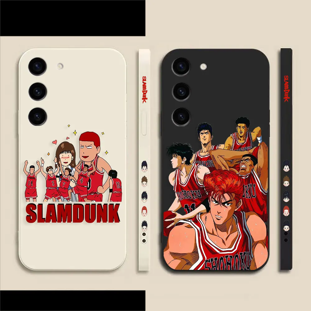 

Japanese Anime Dunk Master Phone Case For Samsung S23 S22 S21 S20 FE S11 S11E S10 S10E S9 S30 Ultra Plus 4G 5G Case Fundas Shell