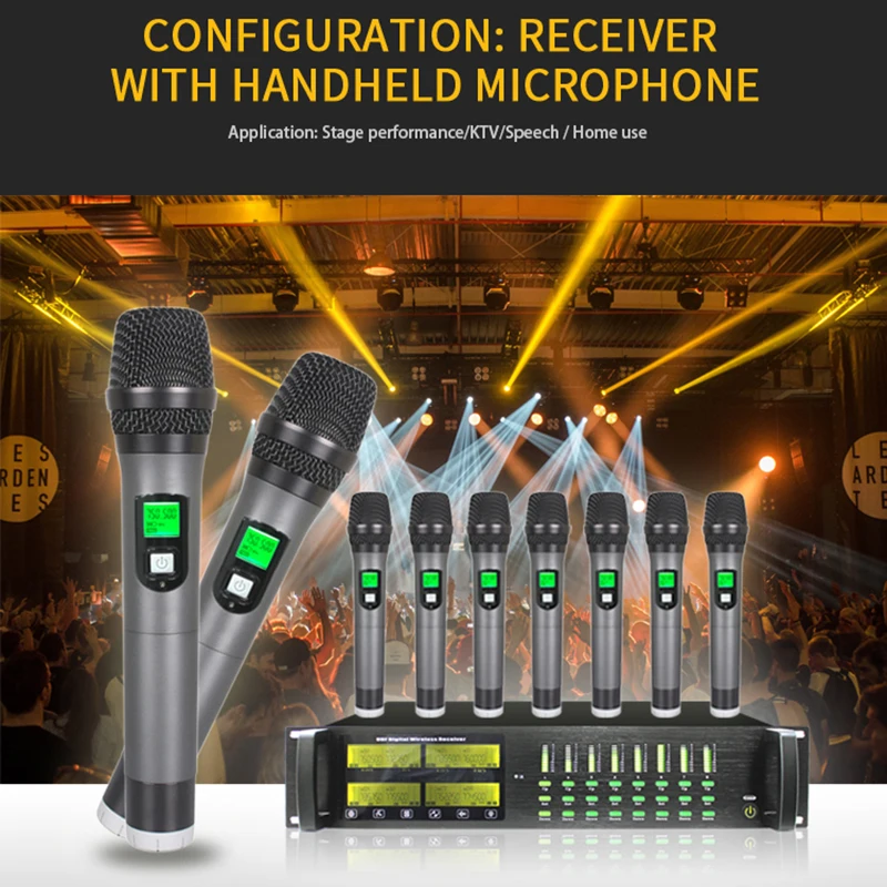 Беспроводной микрофон с поддержкой TF/USB/MP3