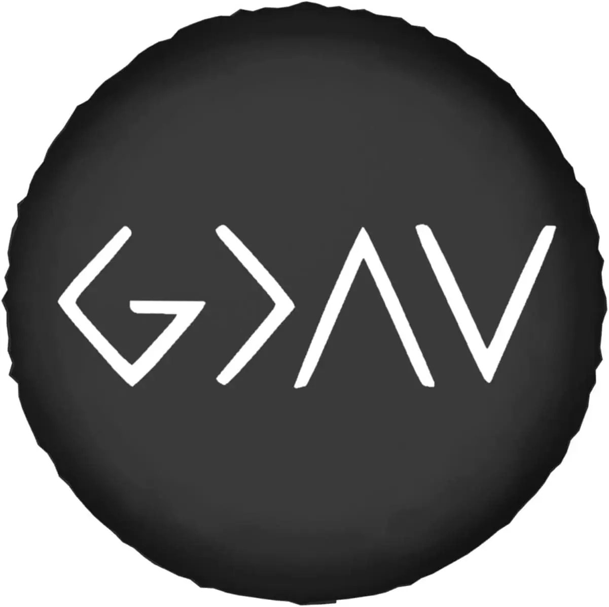 

God is Greater Than The Highs and Lows Universal Tire Cover Fits Most Vehicles Such As Trailers, RVs, SUV, Trucks