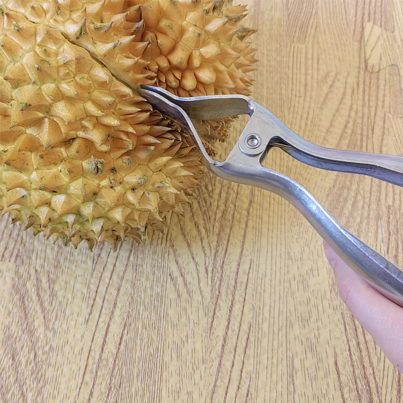 

Durian Opener Manual Fruit Durian Shell Watermelon Opener Clip Durian Shelling Machine for Kitchen Household Fruits Restaurant