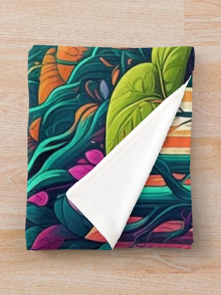 Одеяло с усилением природы красивые гигантские одеяла для дивана