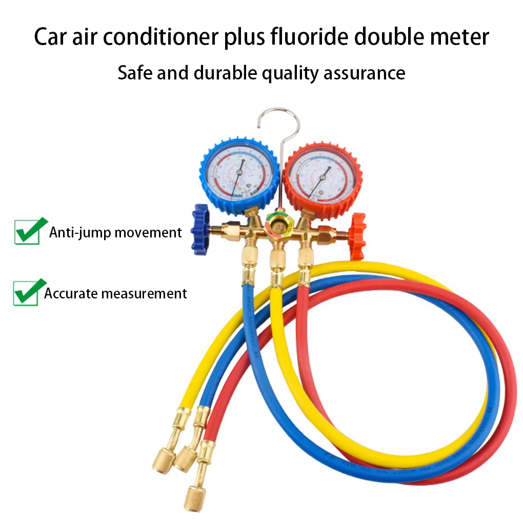 

Refrigerant Manifold Gauge High Accuracy Air Conditioning Tool Accessory