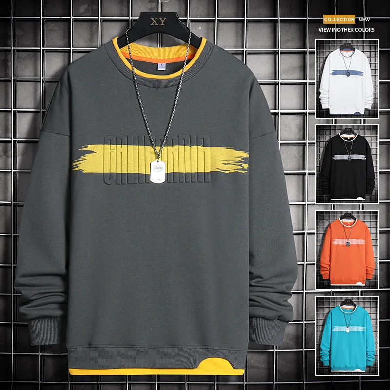 

ZOGAA Fashion Hip Hop Men Hoodies 2021 Autumn Mens Sweatshirts New Casual Solid Pullover Street Wear Clothing Mens Harajuku Tops