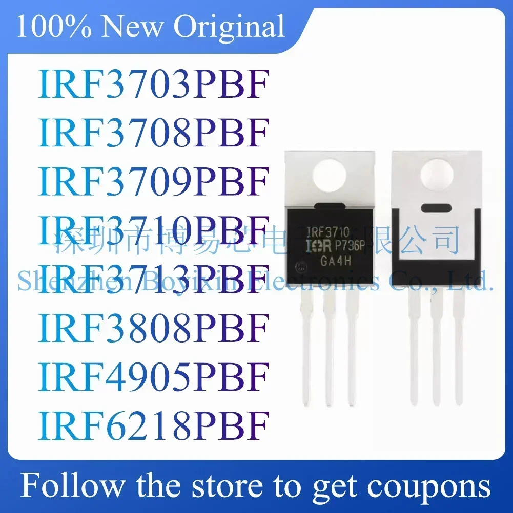 IRF3703PBF IRF3708PBF IRF3709PBF IRF3710PBF IRF3713PBF IRF3808PBF IRF4905PBF IRF6218PBF Тестовая плата