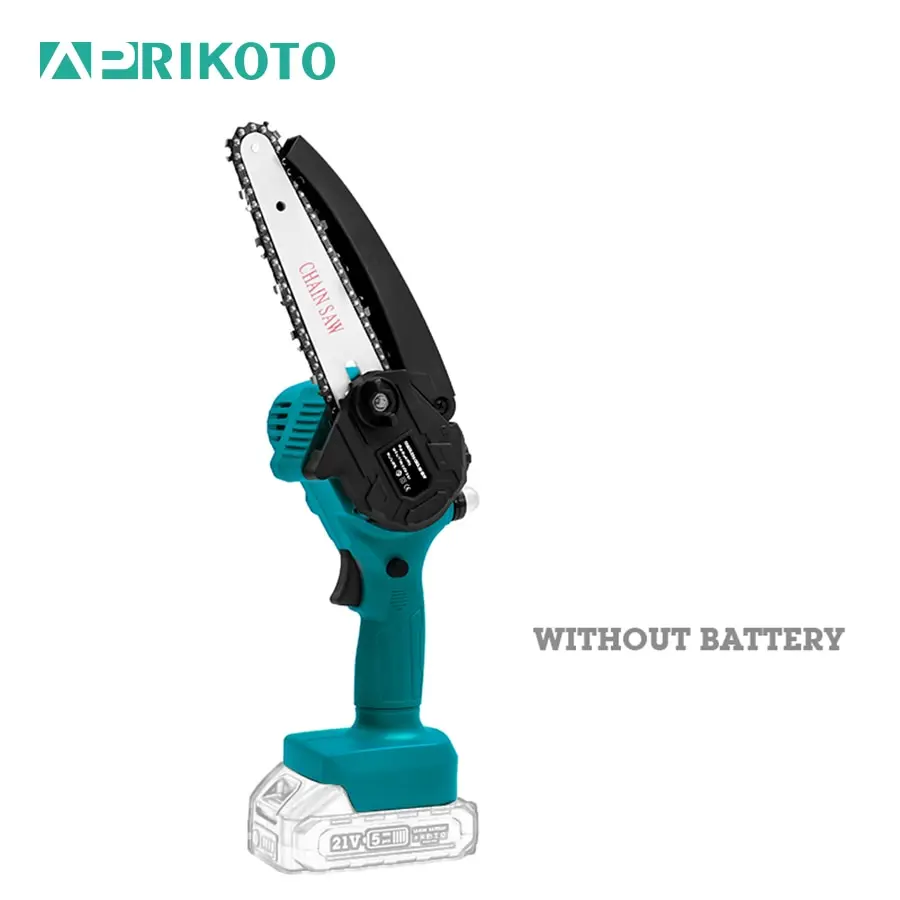 Мини-электрическая бензопила 6-дюймовая APRTIIKOTO для дома DIY древесина пила