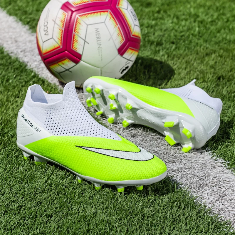 

Professional men's football shoes non-slip C Ronaldo Messi men's adult football boots outdoor grass five-a-side training shoes